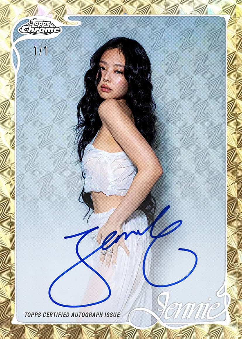 (Pre order) 2026 Topps Chrome x JENNIE