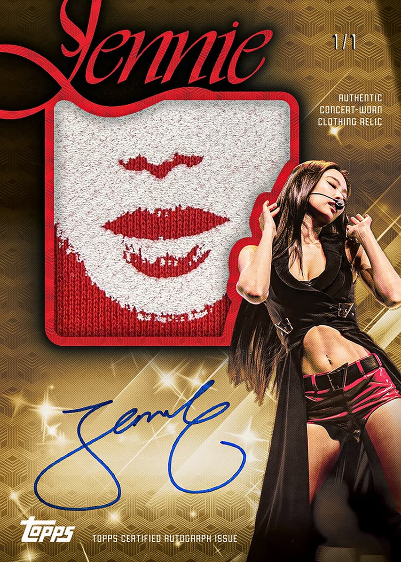 (Pre order) 2026 Topps Chrome x JENNIE