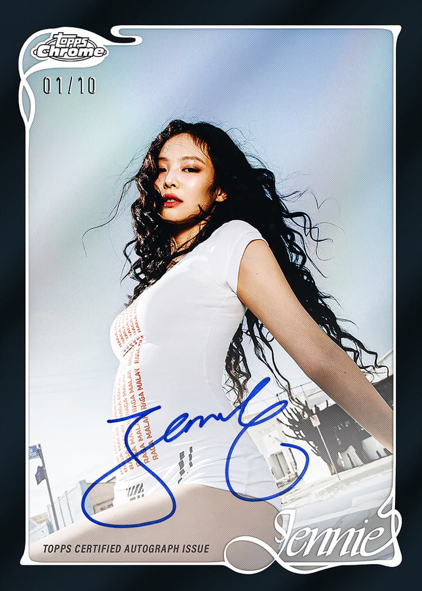 (Pre order) 2026 Topps Chrome x JENNIE